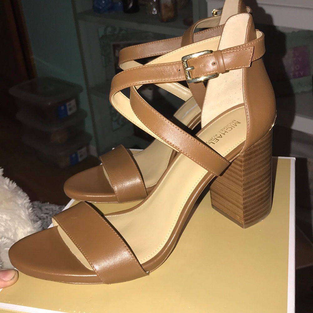 Brand new with tags Michael kors block heel
